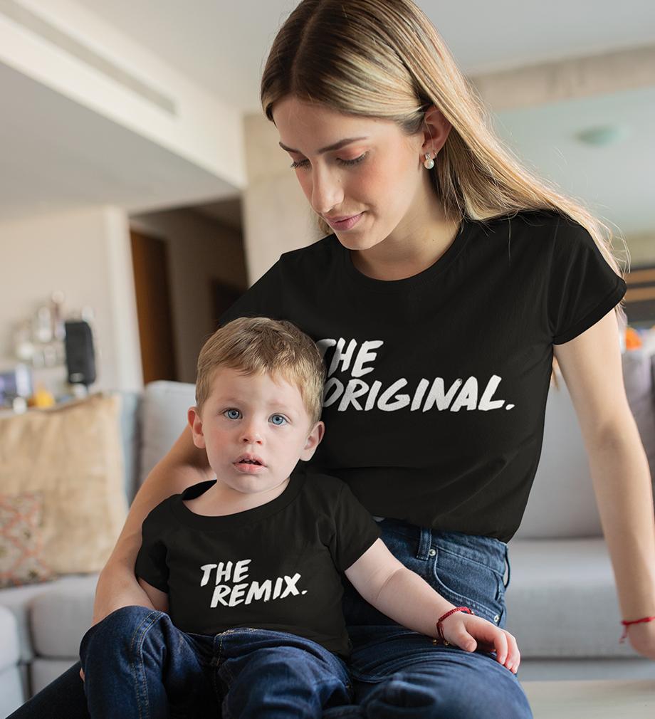 The Original The remix Mother and Son Matching T-Shirt- FunkyTeesClub