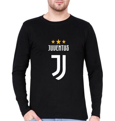 Juventus Men Full Sleeves T-Shirts-FunkyTeesClub