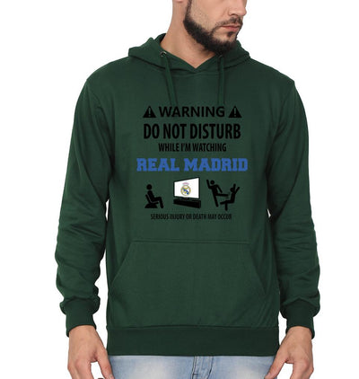Warning Real Madrid Men Hoodies-FunkyTeesClub
