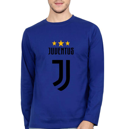 Juventus Men Full Sleeves T-Shirts-FunkyTeesClub