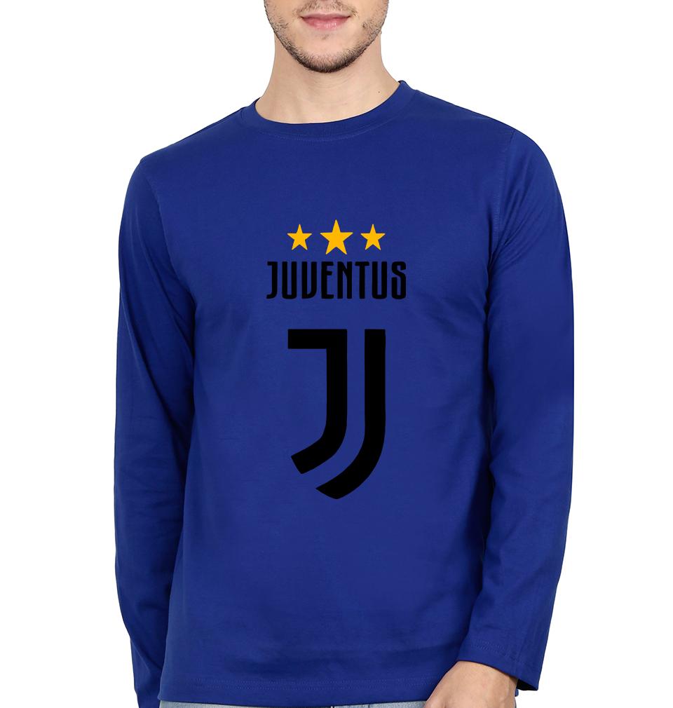 Juventus Men Full Sleeves T-Shirts-FunkyTeesClub