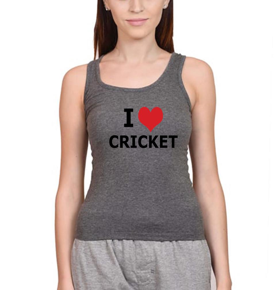 Love Cricket Women Tank Top-FunkyTeesClub