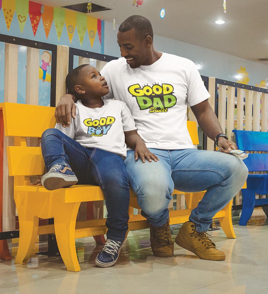 Good Dad Good Boy Father and Son Matching T-Shirt- FunkyTeesClub