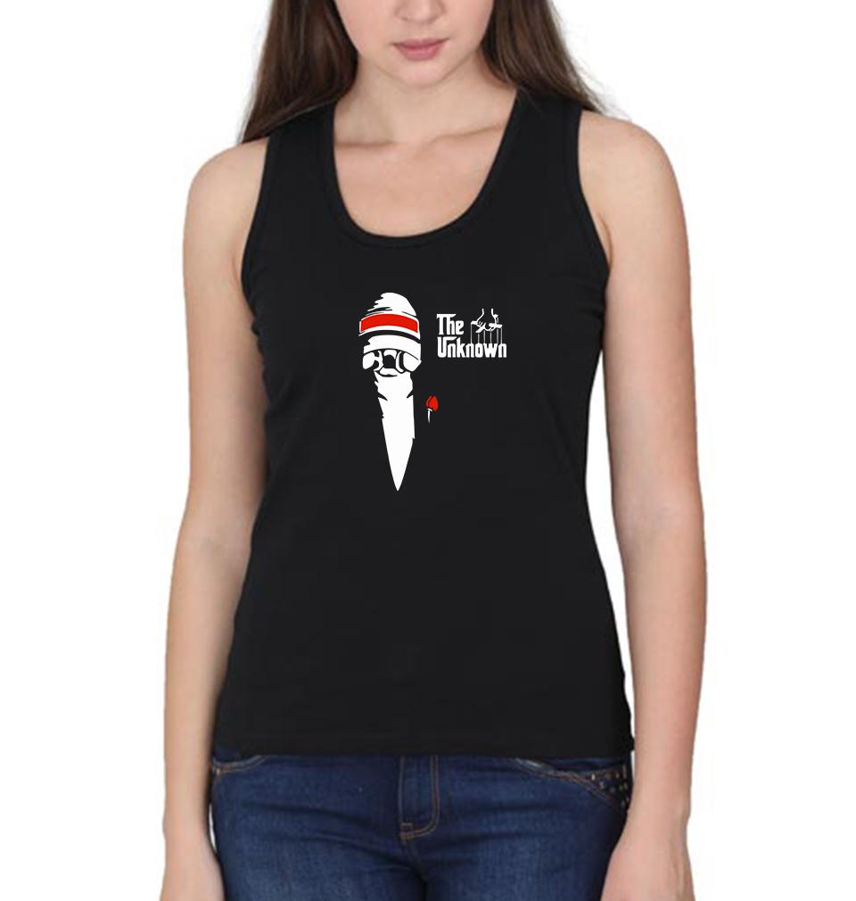PUBG The Unknown Women Tank Top-FunkyTeesClub