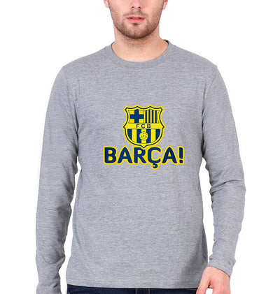FCB United Men Full Sleeves T-Shirts-FunkyTeesClub