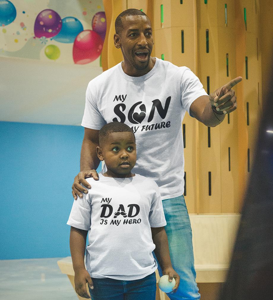 My Dad My Son Father and Son Matching T-Shirt- FunkyTeesClub