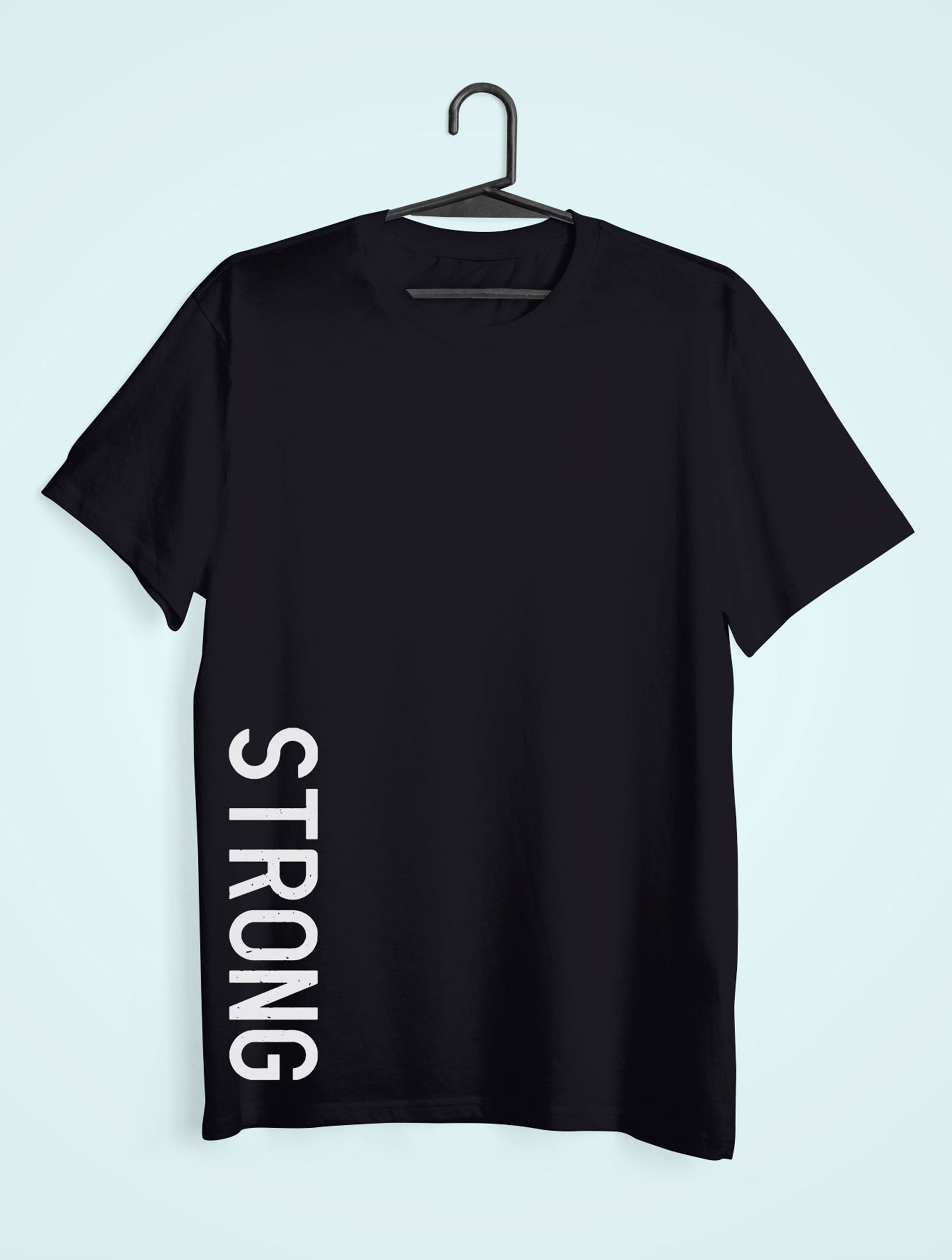 Strong Women Half Sleeves T-shirt- FunkyTeesClub