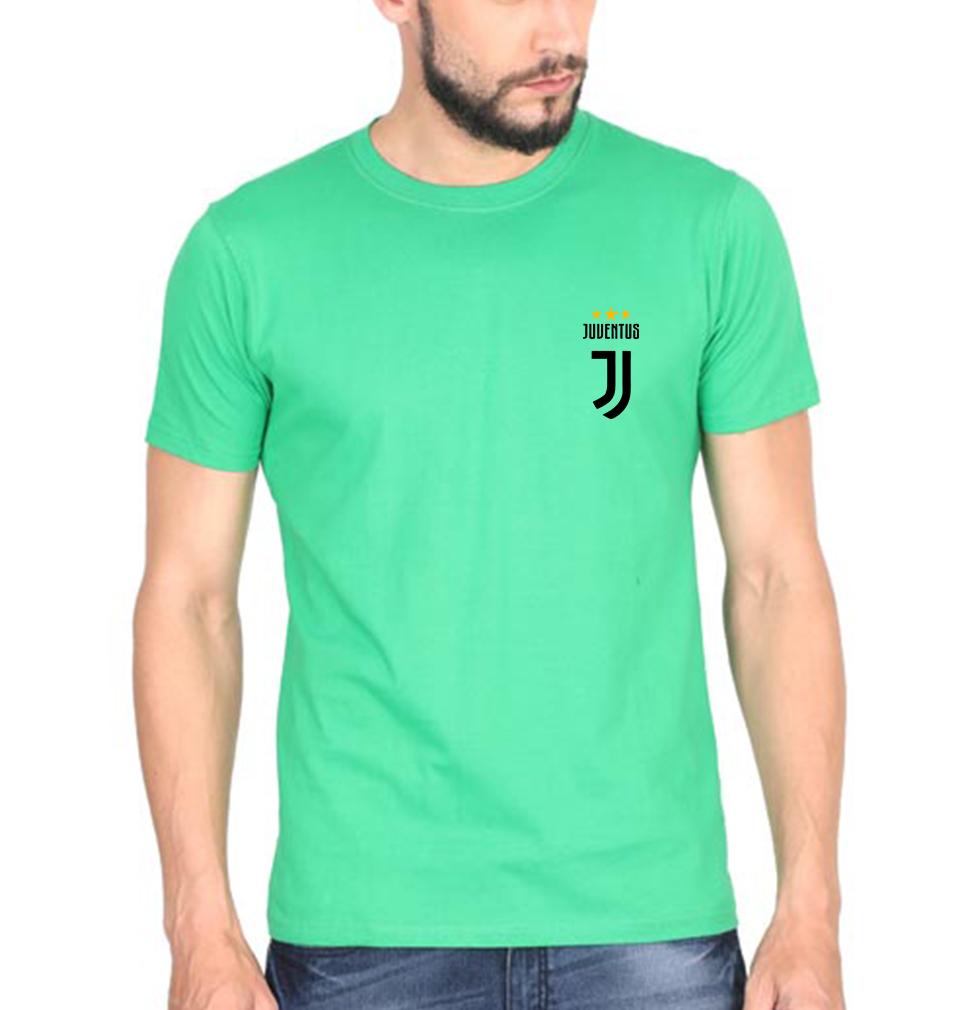 Juventus Logo Men Half Sleeves T-Shirts-FunkyTeesClub