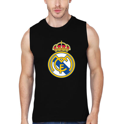 Real Madrid Men Gym Vest-FunkyTeesClub