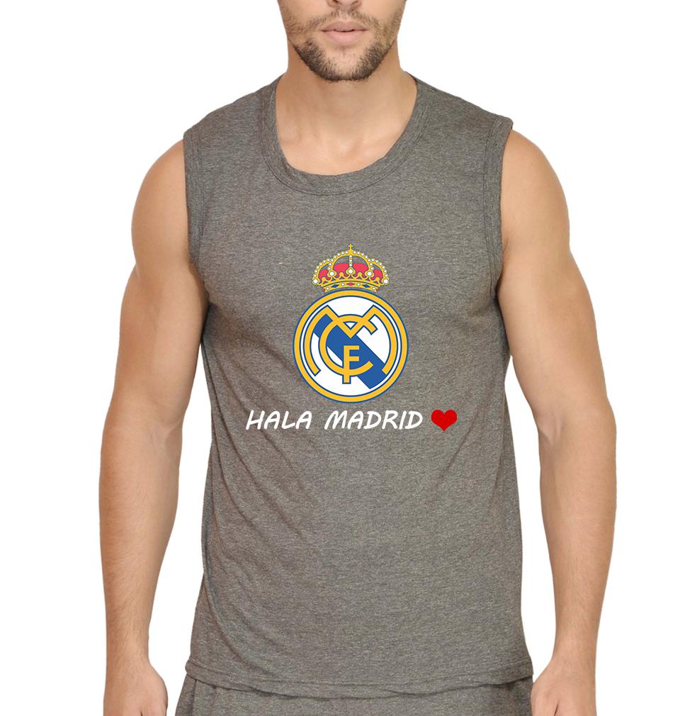 Hala Madrid Men Gym Vest-FunkyTeesClub
