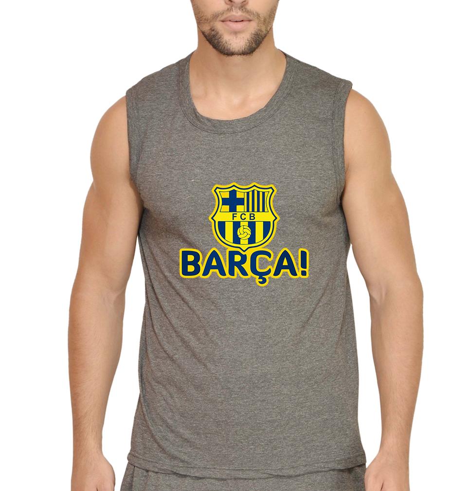 FCB Men Gym Vest-FunkyTeesClub
