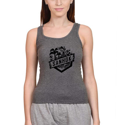 PUBG Sanhok Women Tank Top-FunkyTeesClub