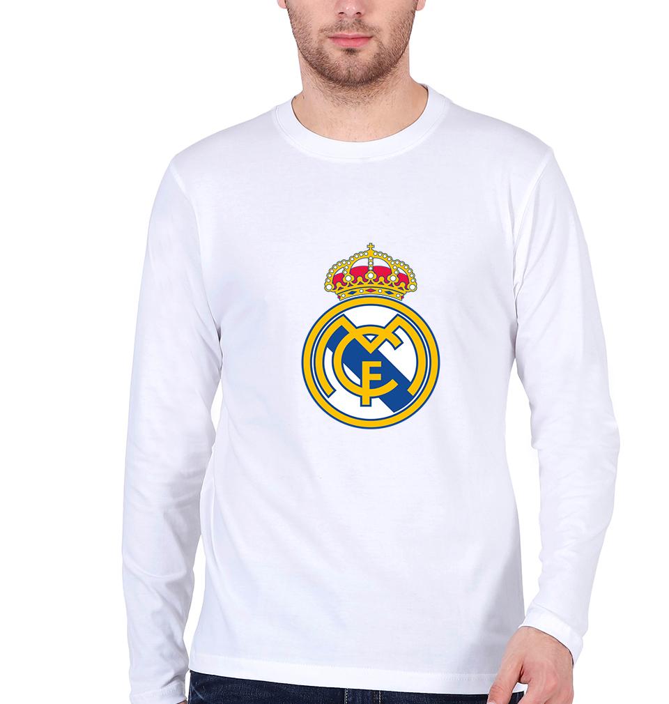 Real Madrid Men Full Sleeves T-Shirts-FunkyTeesClub