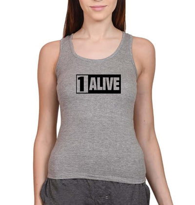 PUBG 1 Alive Women Tank Top-FunkyTeesClub