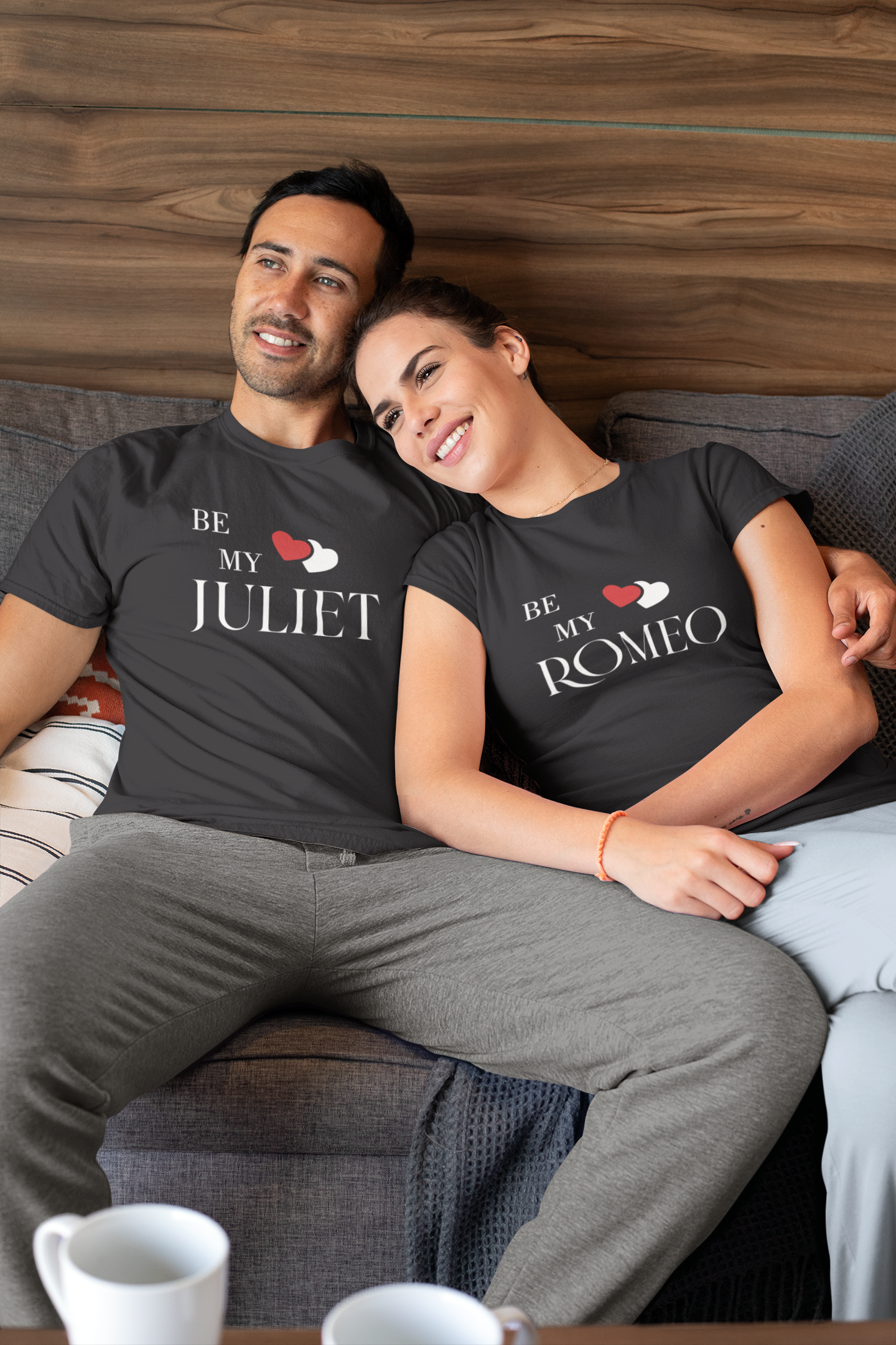 Be My Romeo Couple Half Sleeves T-Shirts -FunkyTeesClub