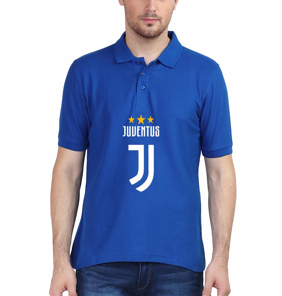 Juventus Men Polo Half Sleeves T-Shirts-FunkyTeesClub