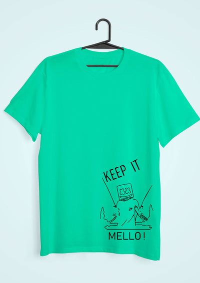 Mello Mens Half Sleeves T-shirt- FunkyTeesClub