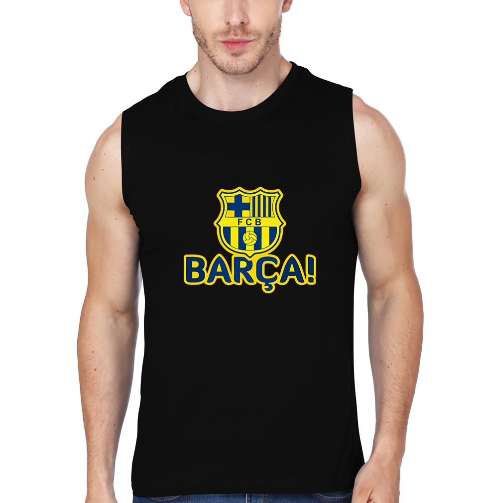 FCB Men Gym Vest-FunkyTeesClub