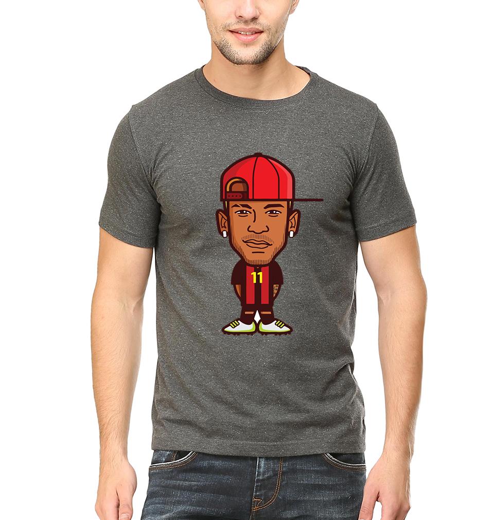 Neymar Men Half Sleeves T-Shirts-FunkyTeesClub