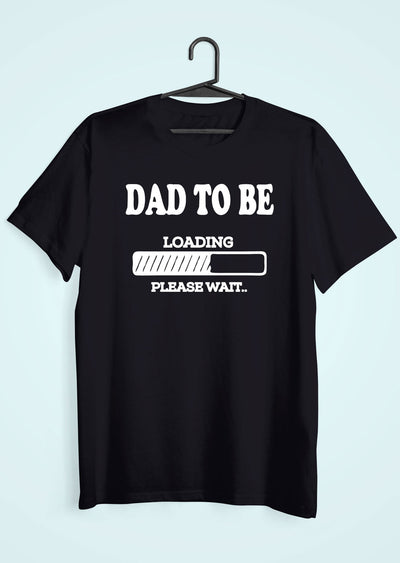 Mom Dad To Be Maternity Couple Half Sleeves T-Shirts -FunkyTeesClub
