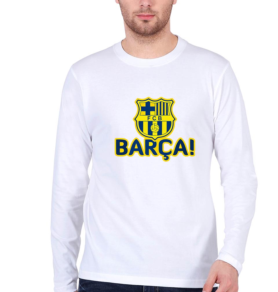 FCB United Men Full Sleeves T-Shirts-FunkyTeesClub