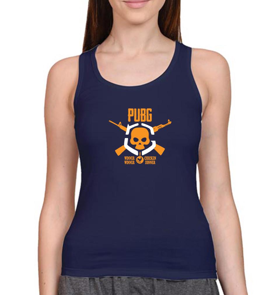 PUBG Winner Winner Chicken Dinner Women Tank Top-FunkyTeesClub