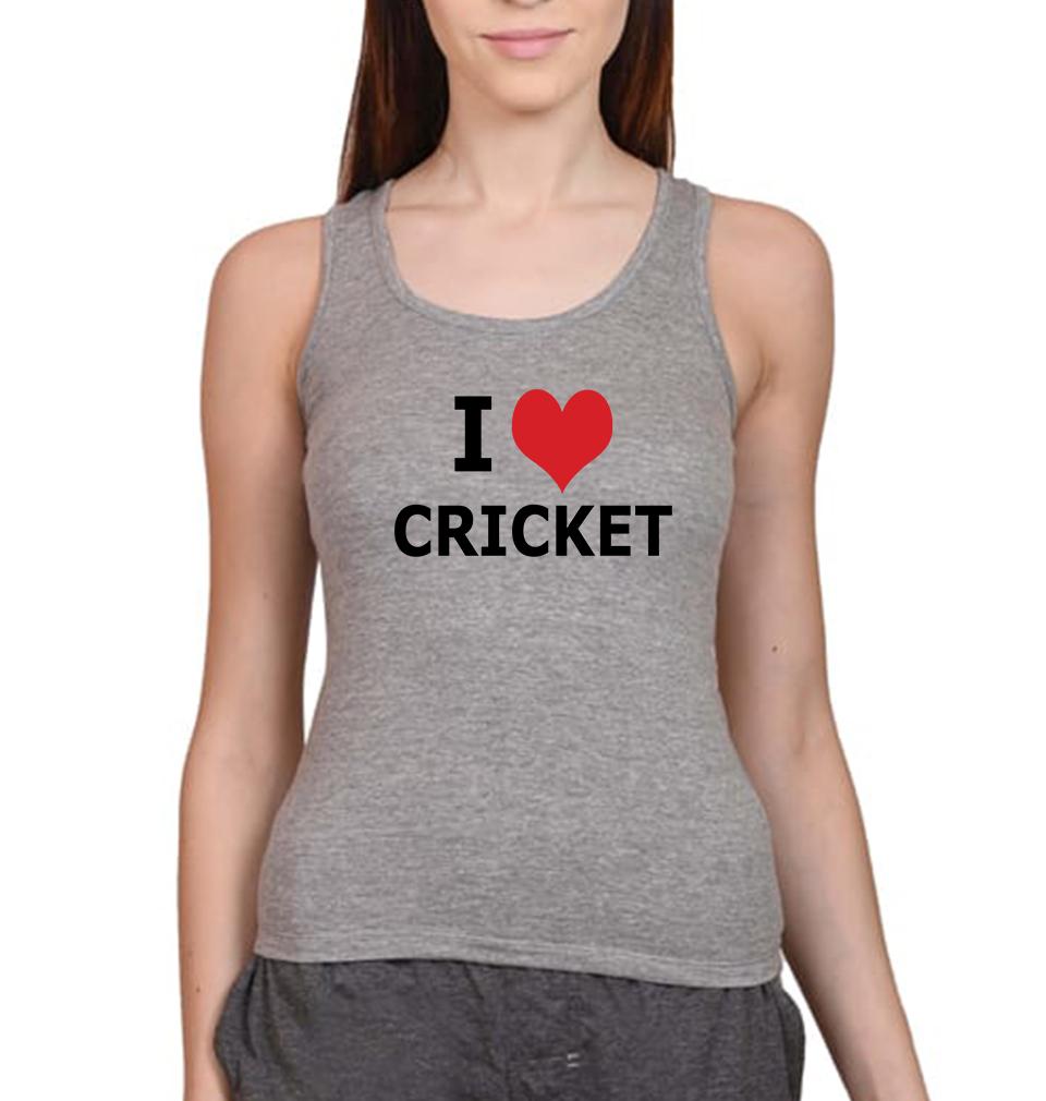 Love Cricket Women Tank Top-FunkyTeesClub