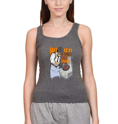 PUBG Winner Winner Chicken Dinner Women Tank Top-FunkyTeesClub
