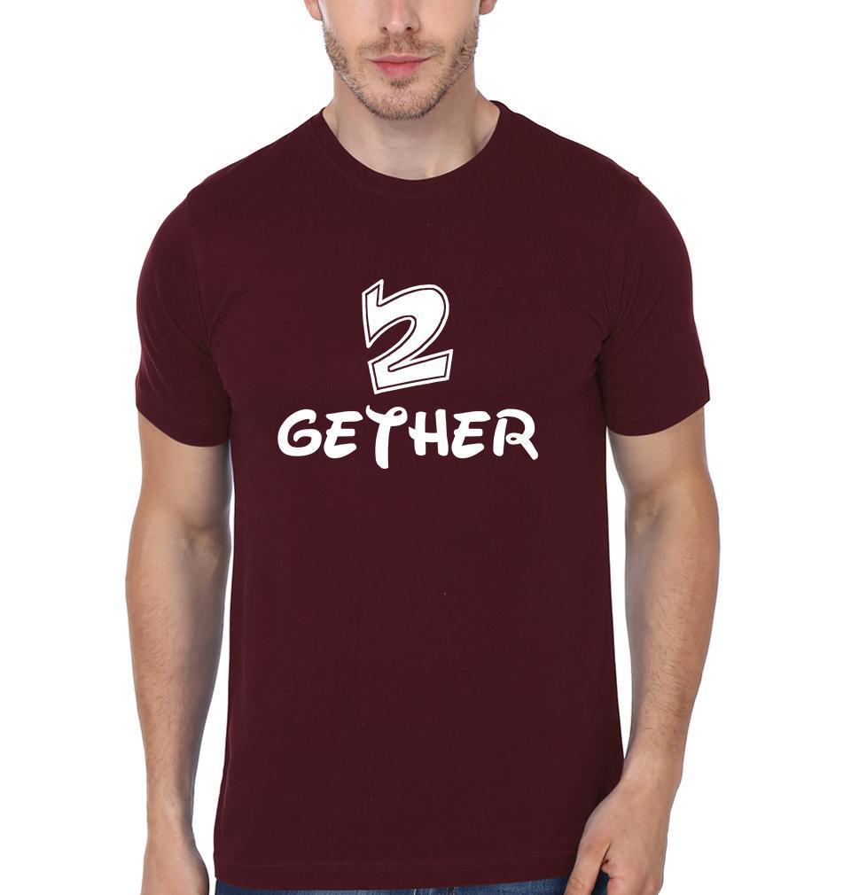 2gether 4ever Couple Half Sleeves T-Shirts -FunkyTees - Funky Tees Club