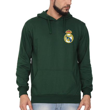 Real Madrid Logo Men Hoodies-FunkyTeesClub