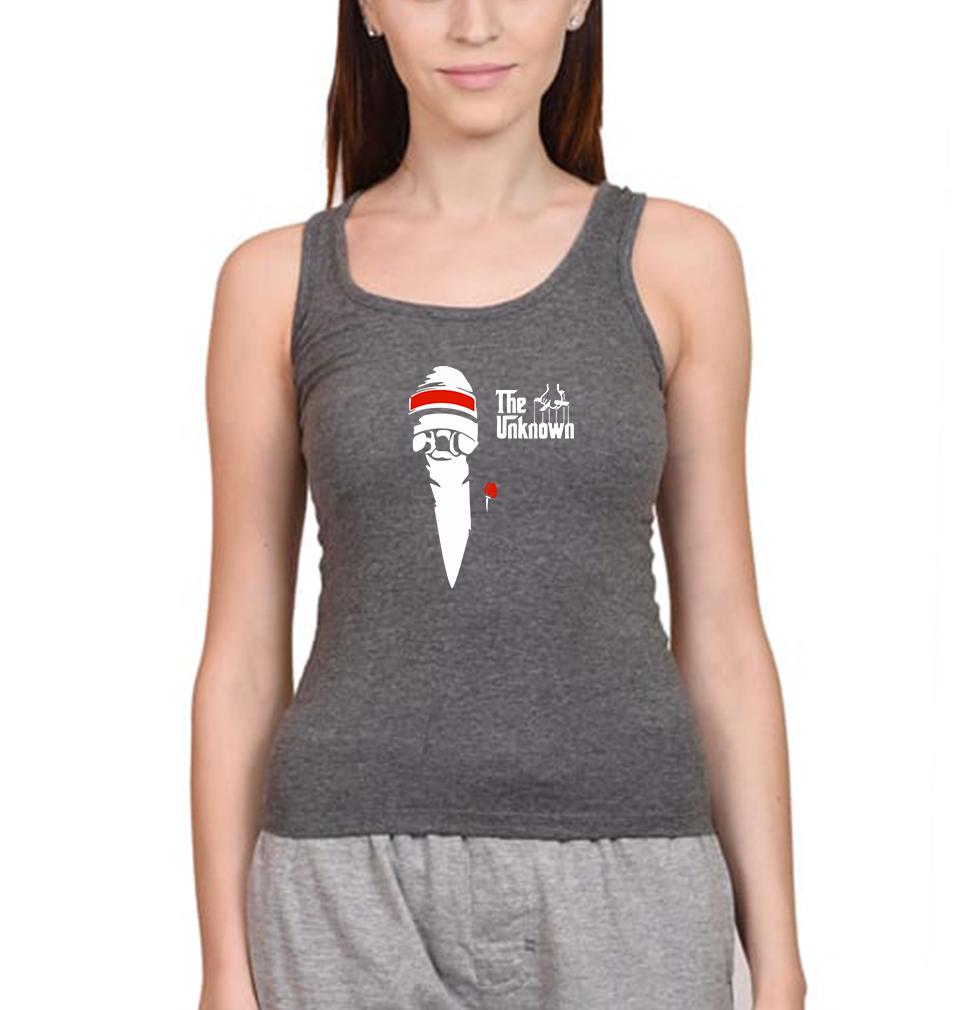 PUBG The Unknown Women Tank Top-FunkyTeesClub