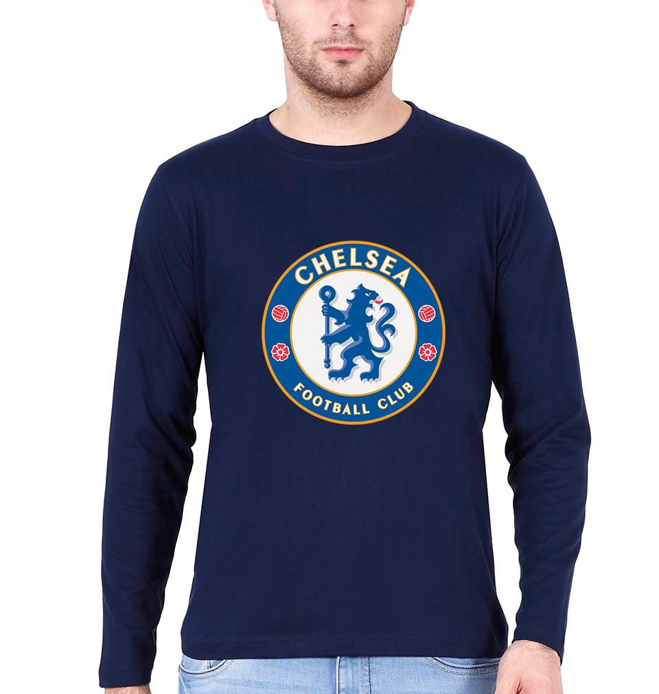 Chelsea Men Full Sleeves T-Shirts-FunkyTeesClub