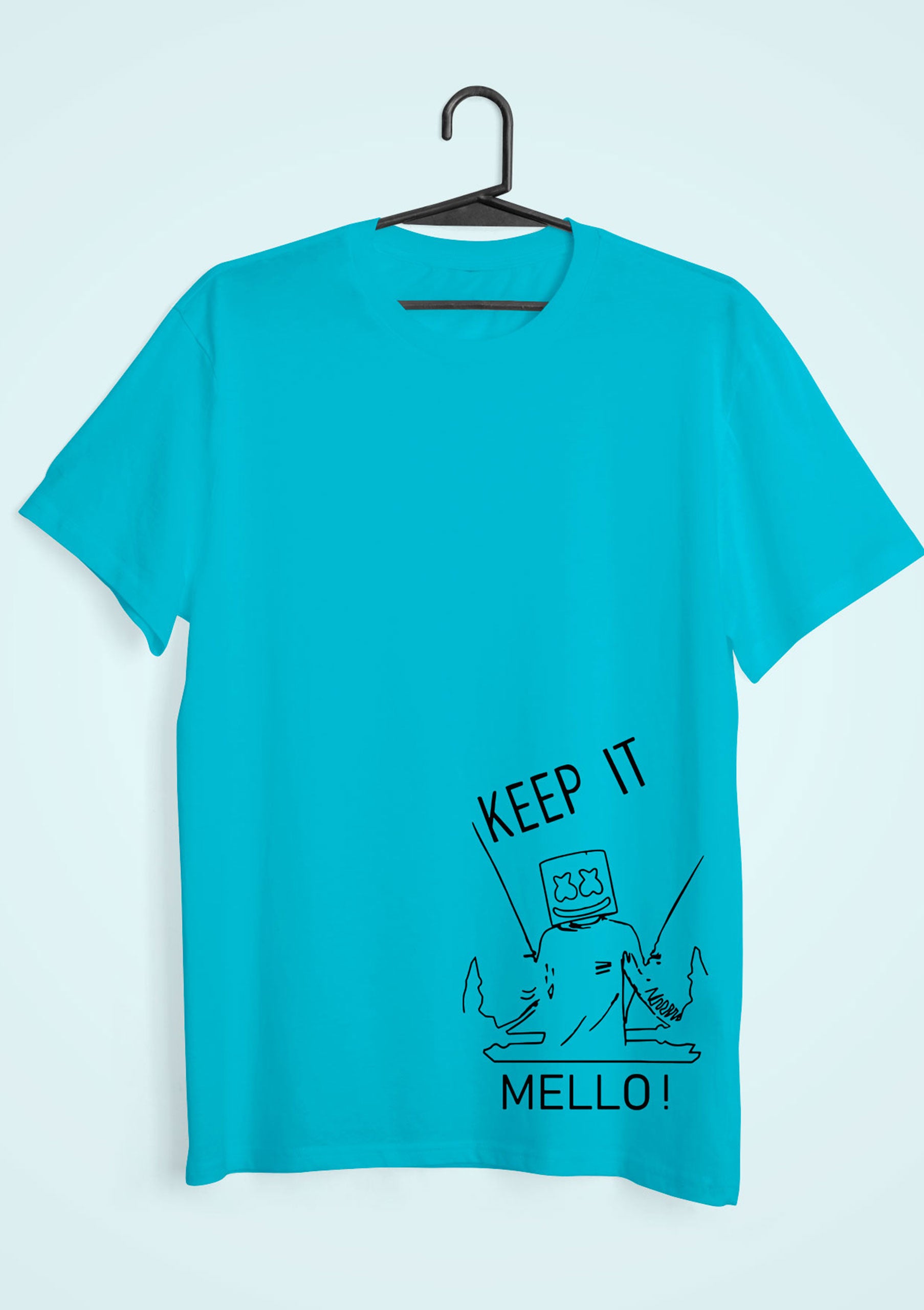 Mello Women Half Sleeves T-shirt- FunkyTeesClub