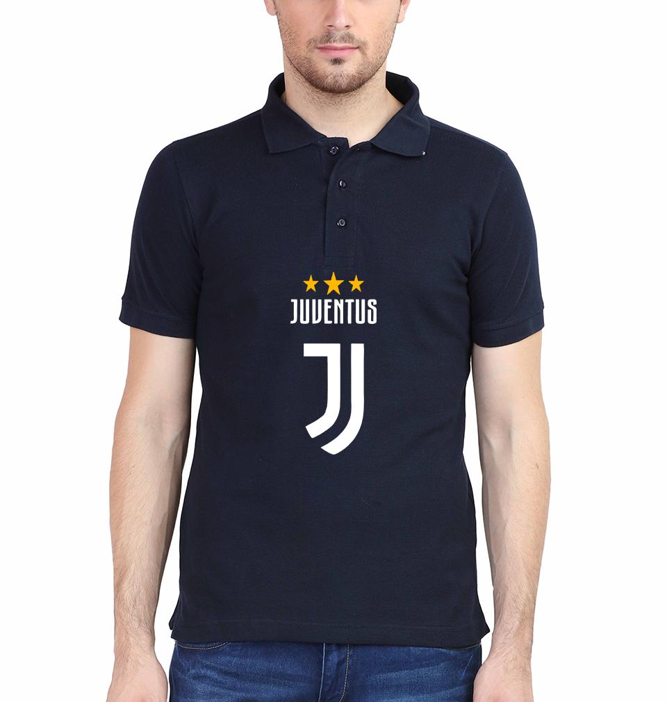 Juventus Men Polo Half Sleeves T-Shirts-FunkyTeesClub