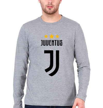 Juventus Men Full Sleeves T-Shirts-FunkyTeesClub