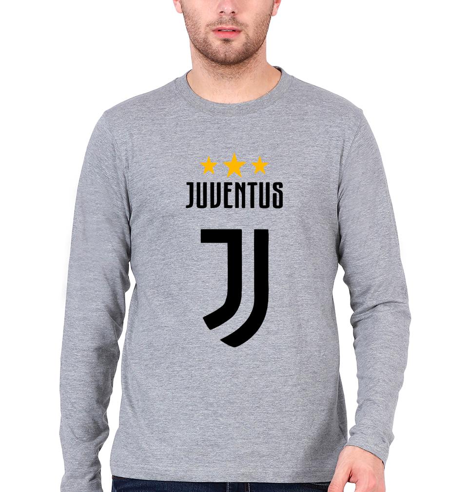 Juventus Men Full Sleeves T-Shirts-FunkyTeesClub