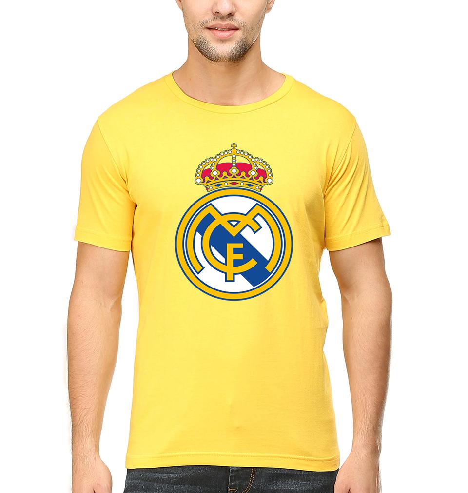 Real Madrid Men Half Sleeves T-Shirts-FunkyTeesClub