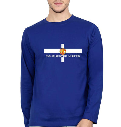 Manchester United Men Full Sleeves T-Shirts-FunkyTeesClub