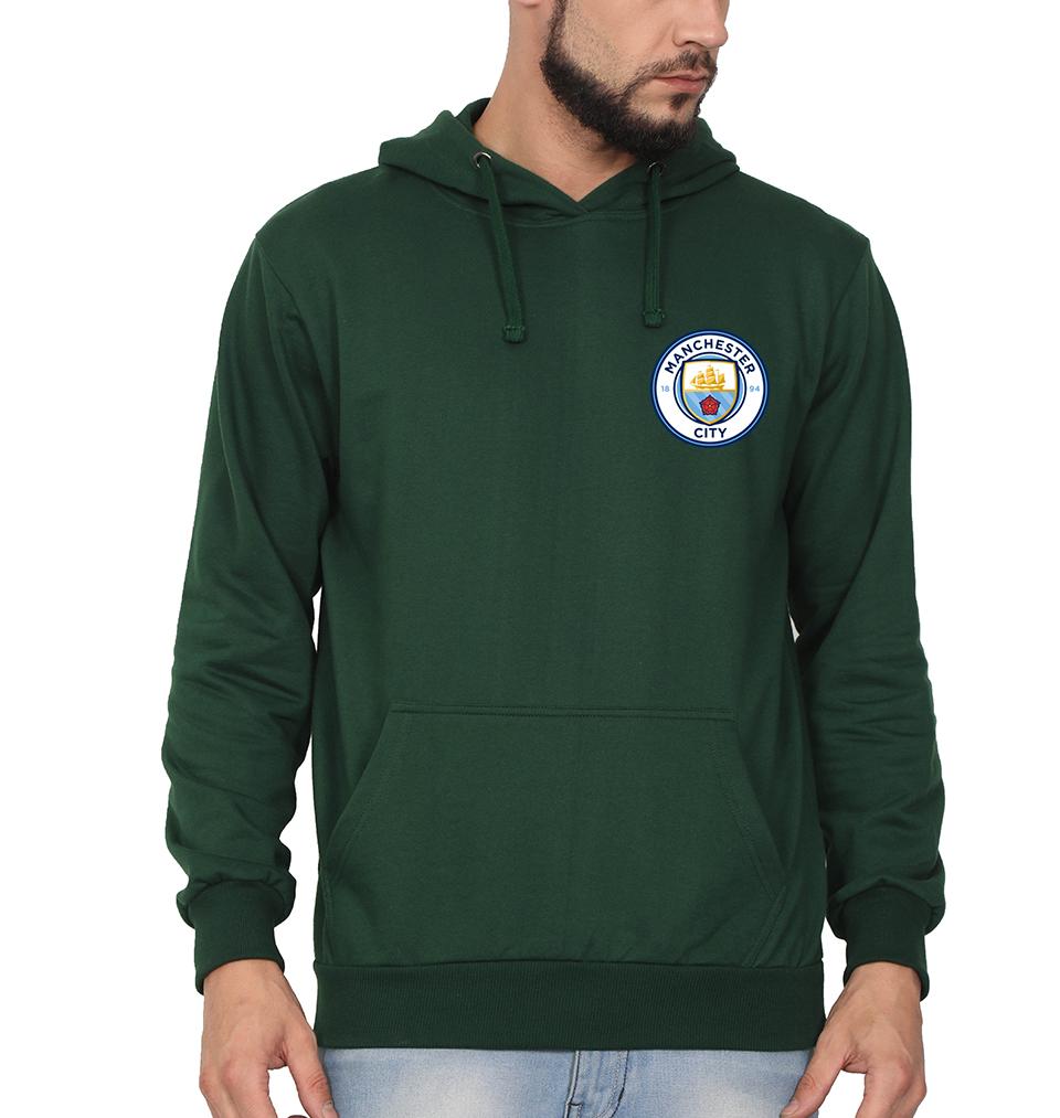 Manchester City Logo Men Hoodies-FunkyTeesClub