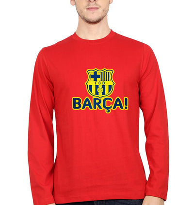 FCB United Men Full Sleeves T-Shirts-FunkyTeesClub