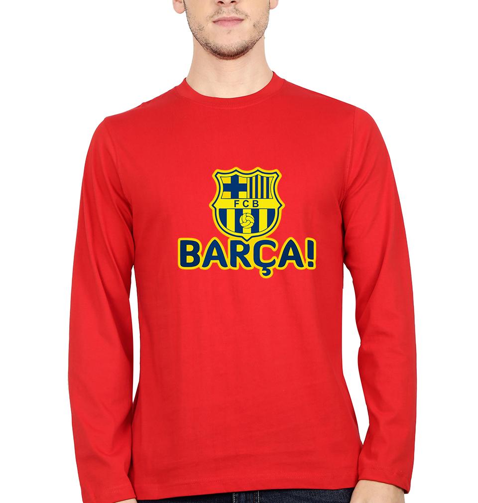 FCB United Men Full Sleeves T-Shirts-FunkyTeesClub