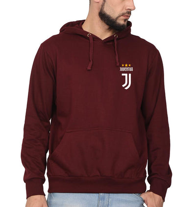 Juventus Logo Men Hoodies-FunkyTeesClub