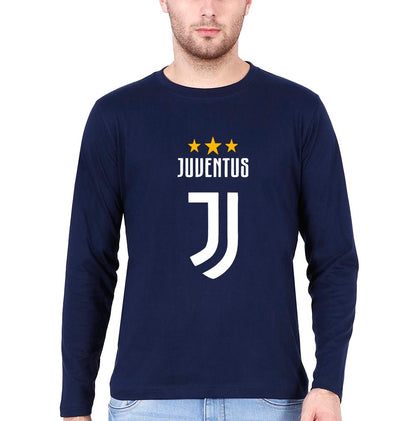 Juventus Men Full Sleeves T-Shirts-FunkyTeesClub