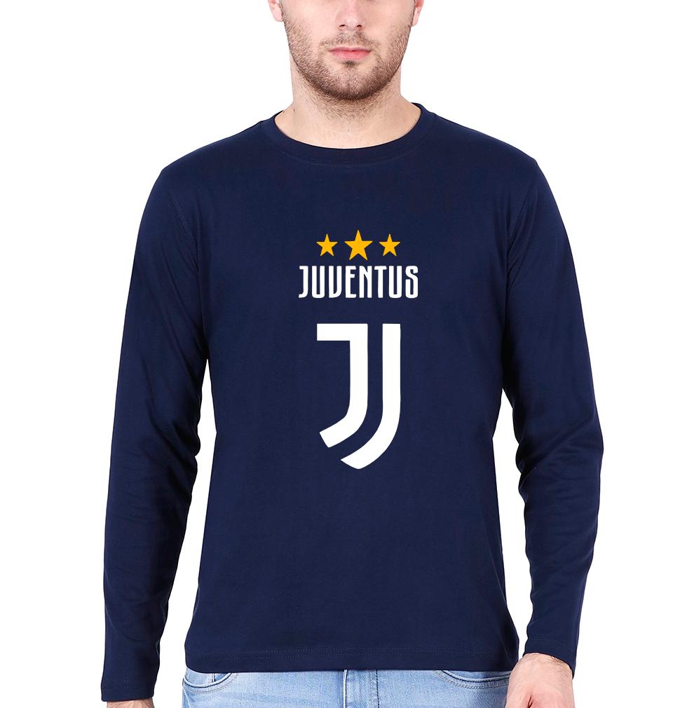 Juventus Men Full Sleeves T-Shirts-FunkyTeesClub
