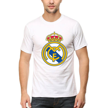 Real Madrid Men Half Sleeves T-Shirts-FunkyTeesClub