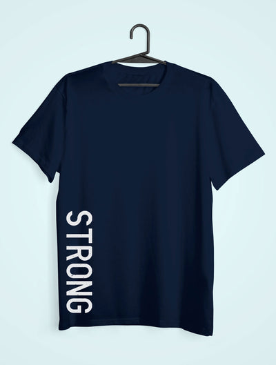 Strong Women Half Sleeves T-shirt- FunkyTeesClub