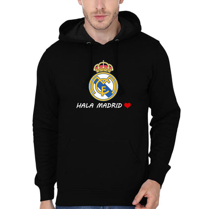 Hala Madrid Men Hoodies-FunkyTeesClub