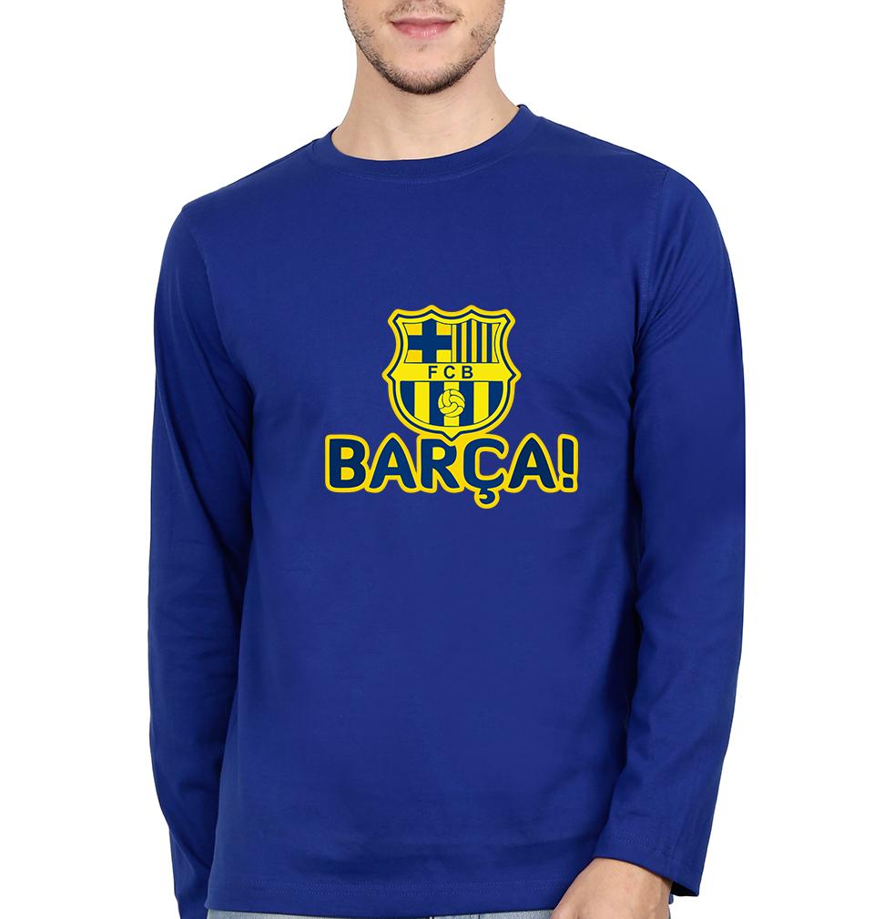 FCB United Men Full Sleeves T-Shirts-FunkyTeesClub