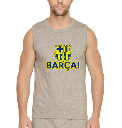 FCB Men Gym Vest-FunkyTeesClub