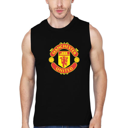 Manchester United Men Gym Vest-FunkyTeesClub